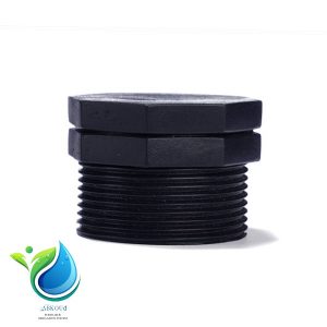 درپوش دنده ای پلیمری سایز 1/2 1 اینچ_آبکود