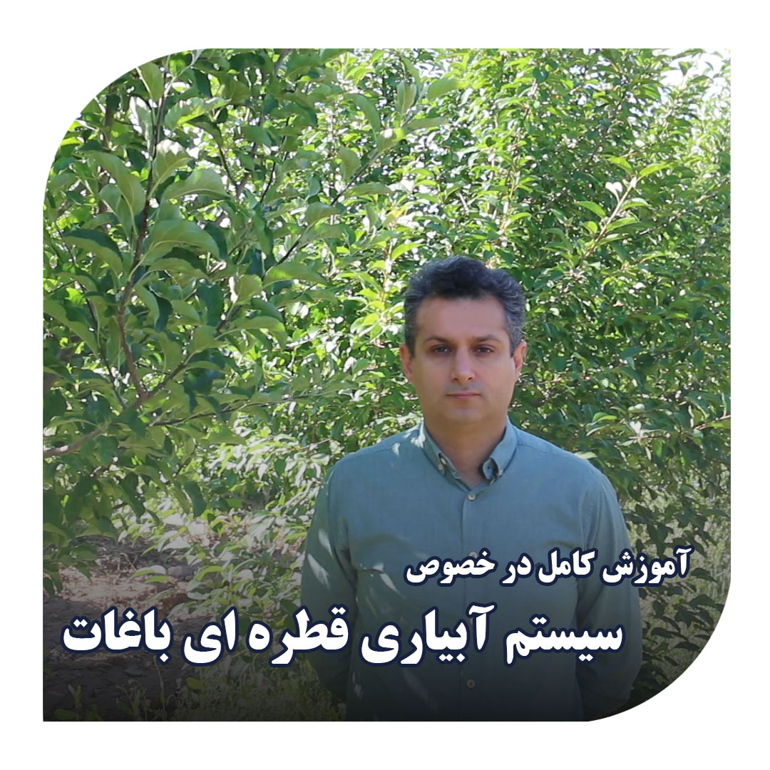 آموزش کامل در خصوص سیستم آبیاری قطره ای باغات_آبکود
