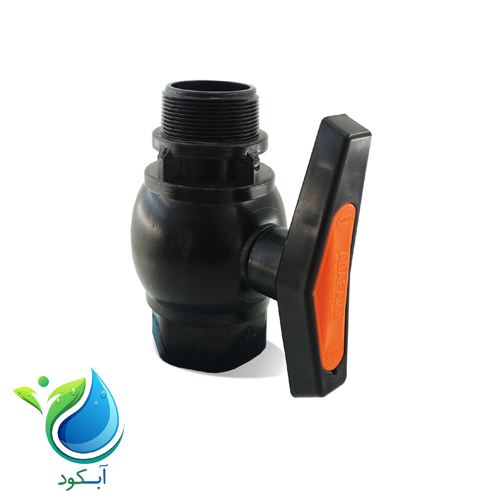 شیر توپی یکسر نر یکسر ماده 1/2 2 اینچ آبافرین_آبکود