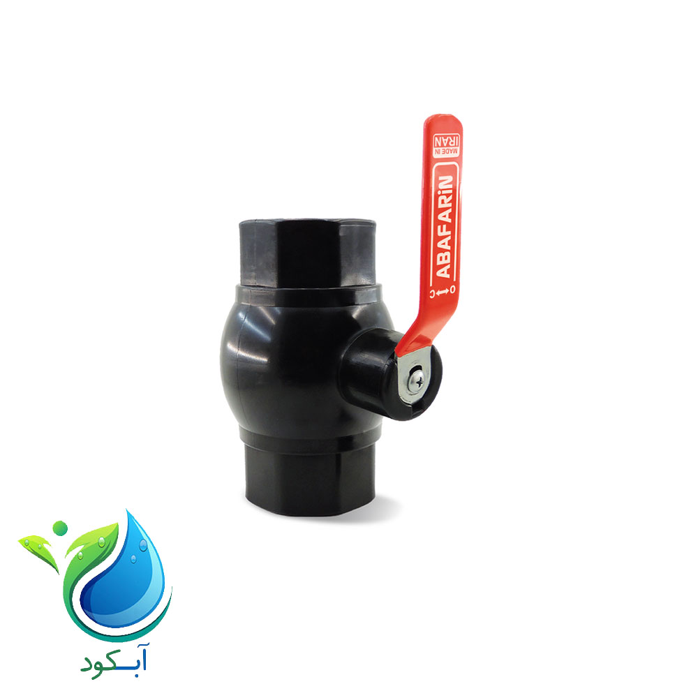 شیرتوپی 50 میلیمتر ماده دسته فلزی آبافرین 1/2 1 اینچ_آبکود